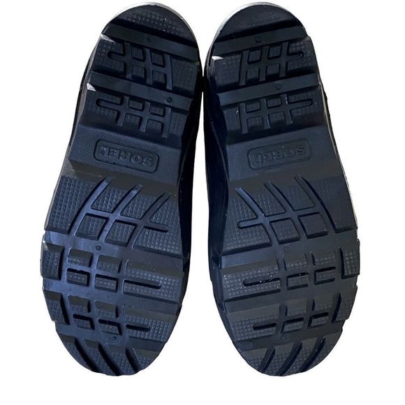 Sorel Youth Flurry Weather Resistant Snow Boot Color Blk/City Grey SZ 7 Unisex - Picture 6 of 7